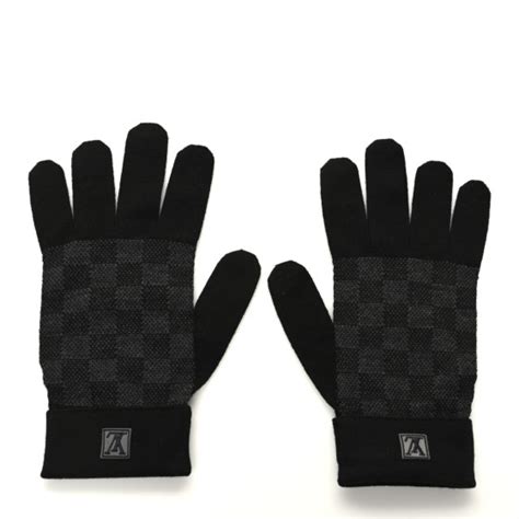 lv damier gloves|louis vuitton petit damier gloves.